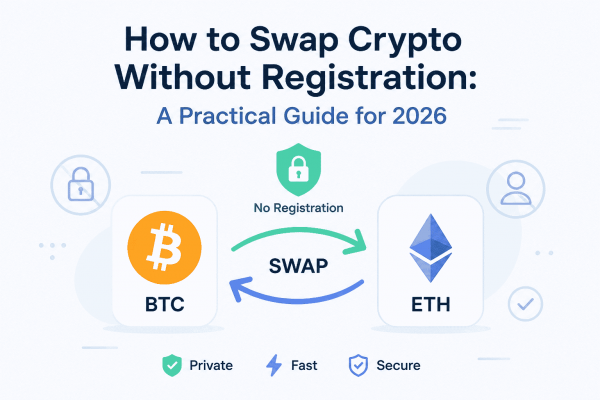 Swap Crypto Without Registration