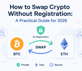 Swap Crypto Without Registration